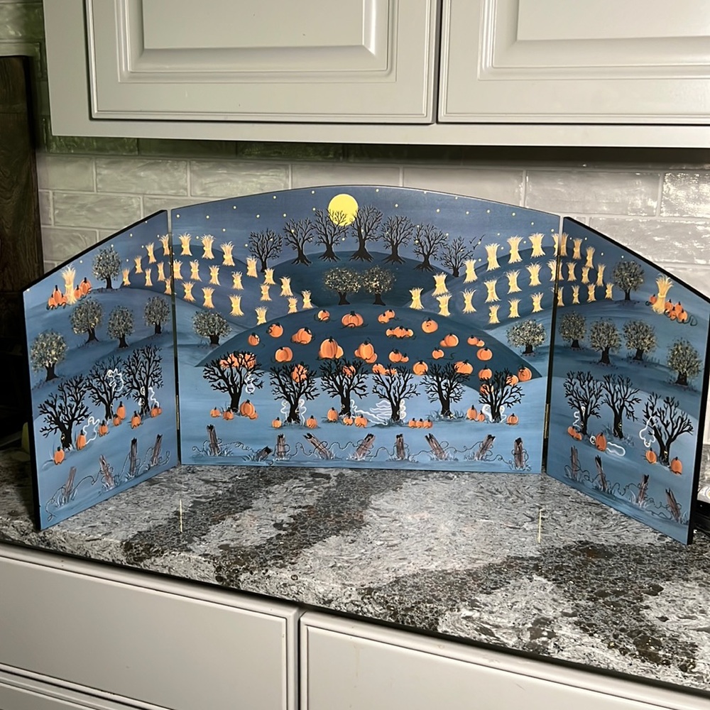 DEPARTMENT 56 Halloween Backdrop